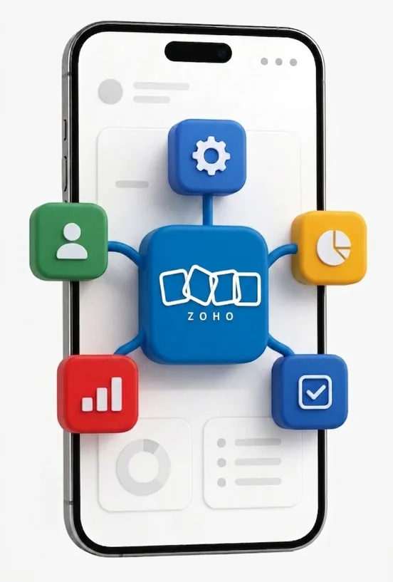 Solutions Zoho et équipe Delisoft